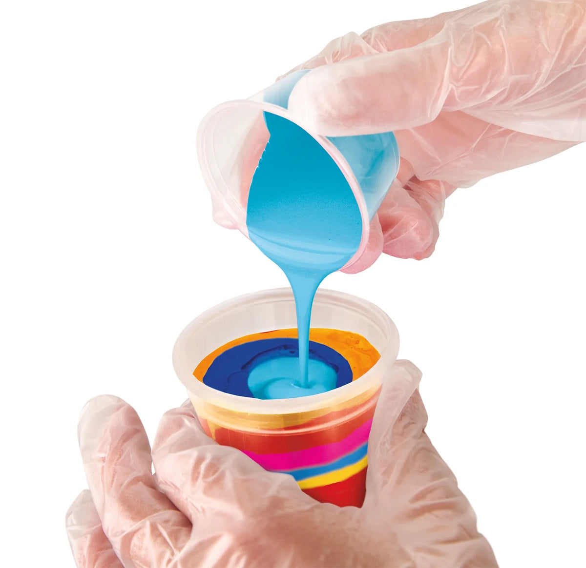 Ocean Sunset Acrylic Paint Pouring Art Activity Kit G7387