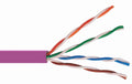 Cat5e PVC Wire, Size 24, Purple B269196