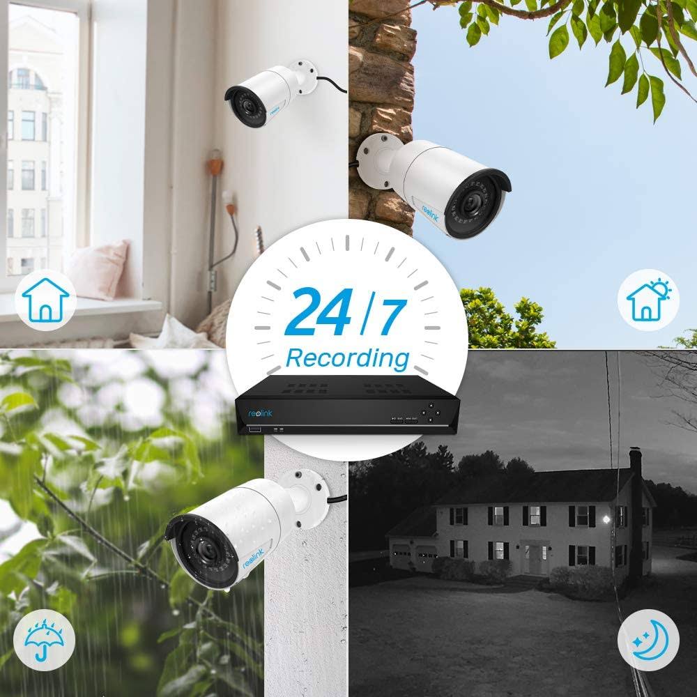 5MP Security Camera Kit 4 Bullets H2796