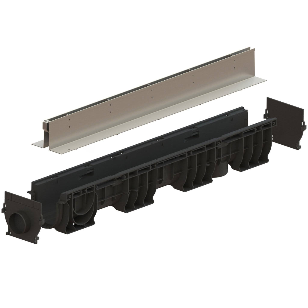 Stainless Steel 6 inch Slot Drain System U50325