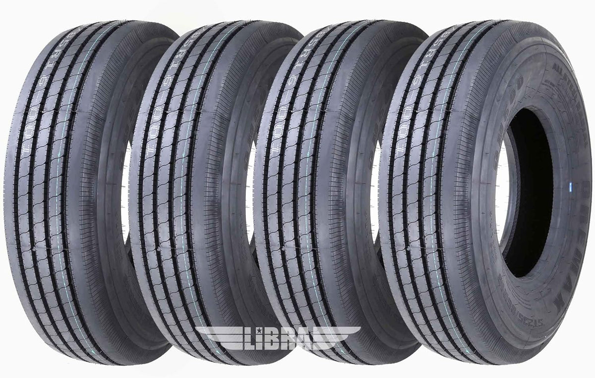 4 GREMAX All Steel ST235/85R16 RV Trailer Tire 14 PR Load Range G R72638