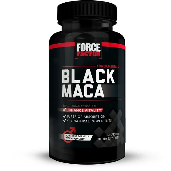 Black Maca Root 1000mg 60 Capsules O93190