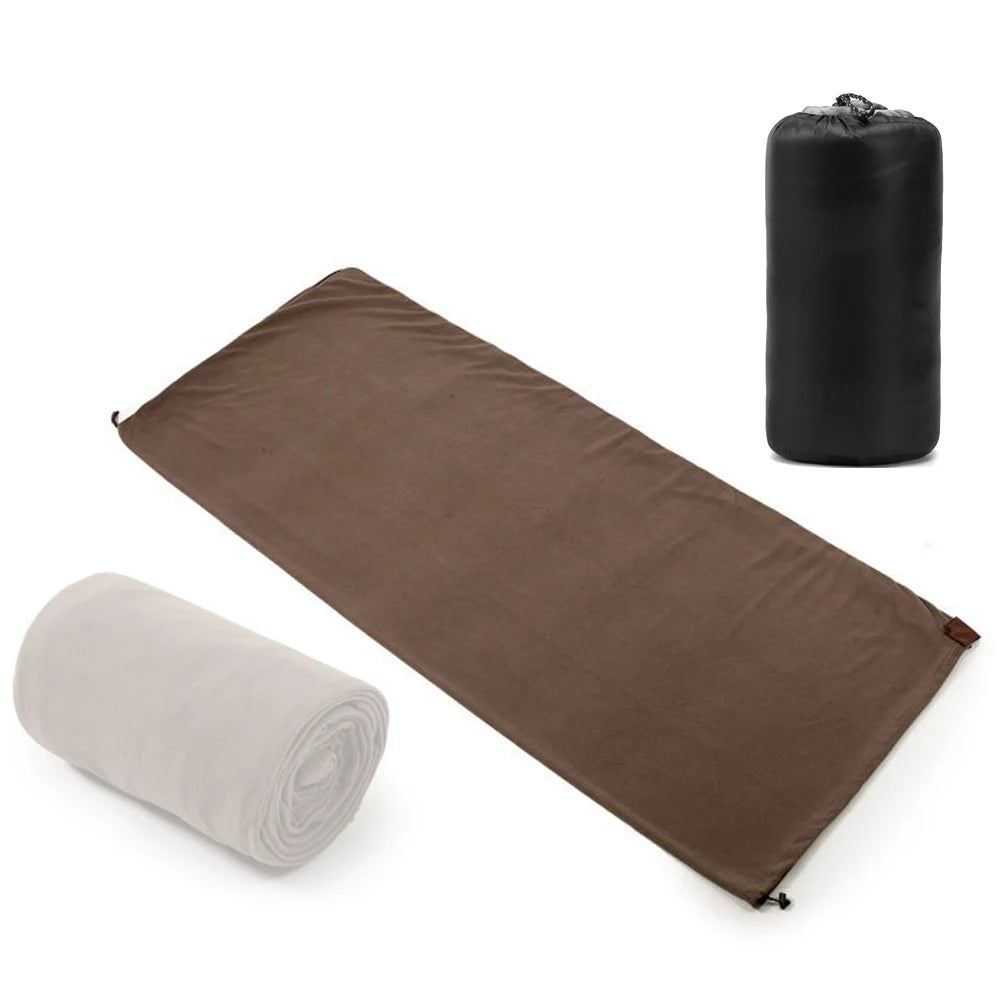 Light-weight Fleece Hiking Sleeping Bag F8358