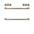 Induction Range Handle and Knob Kit in Brushed Bronze I191916