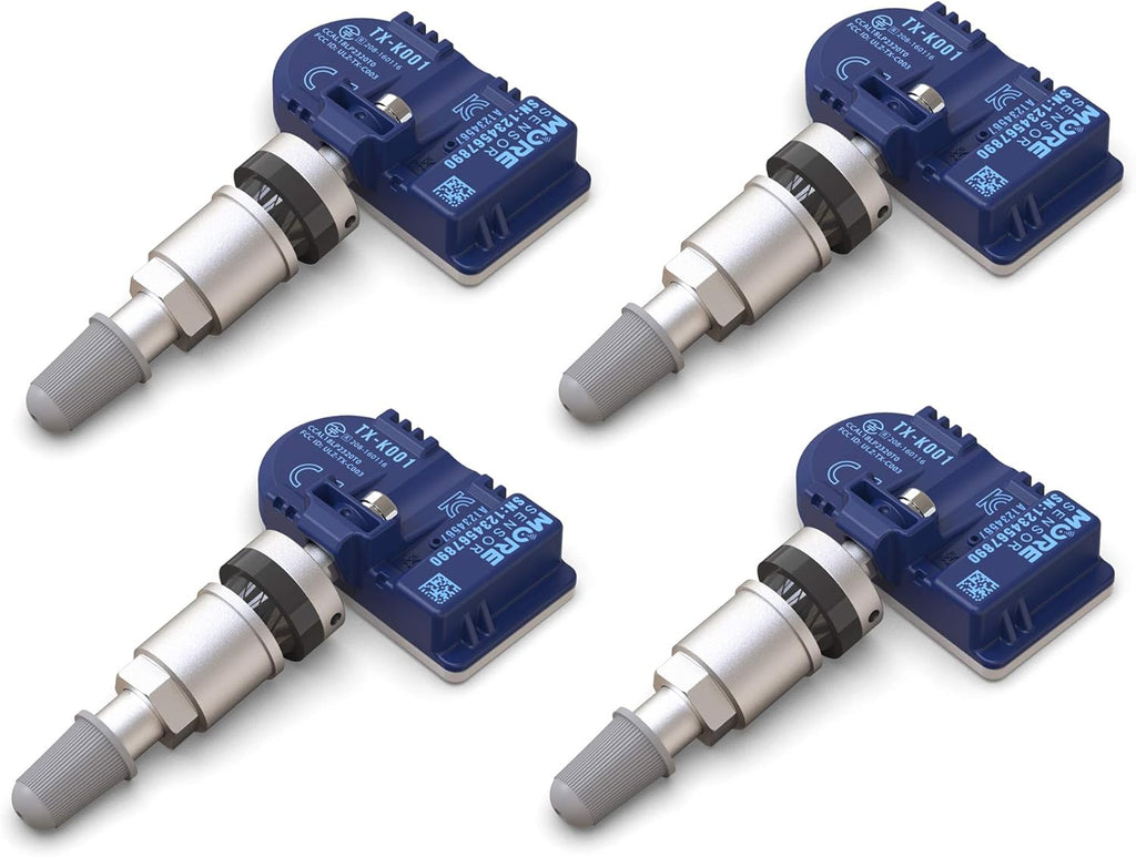 TPMS Tire Pressure Sensor 4-Pack with Aluminum Valve Stem G72072