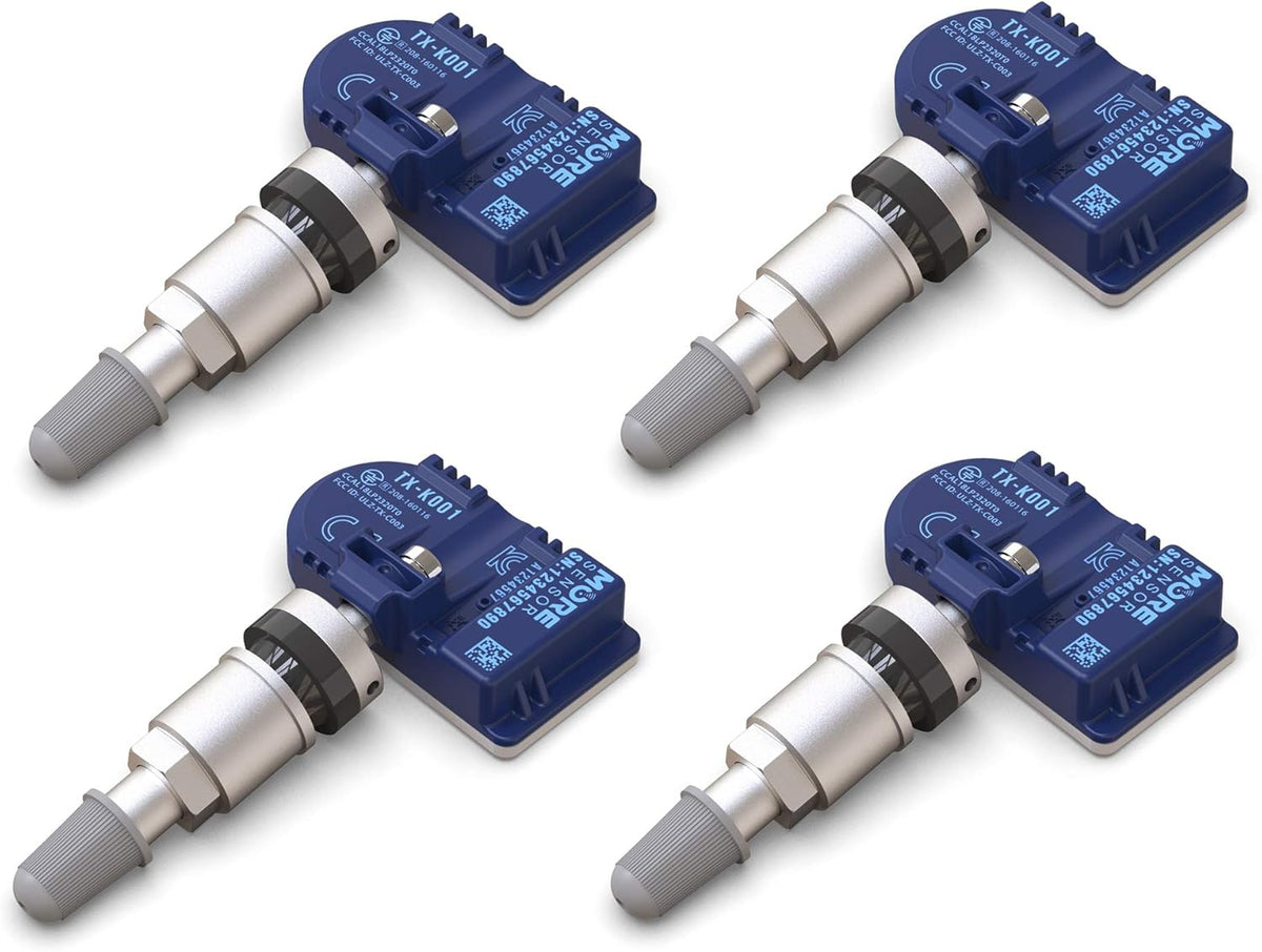 TPMS Tire Pressure Sensor 4-Pack with Aluminum Valve Stem G72072