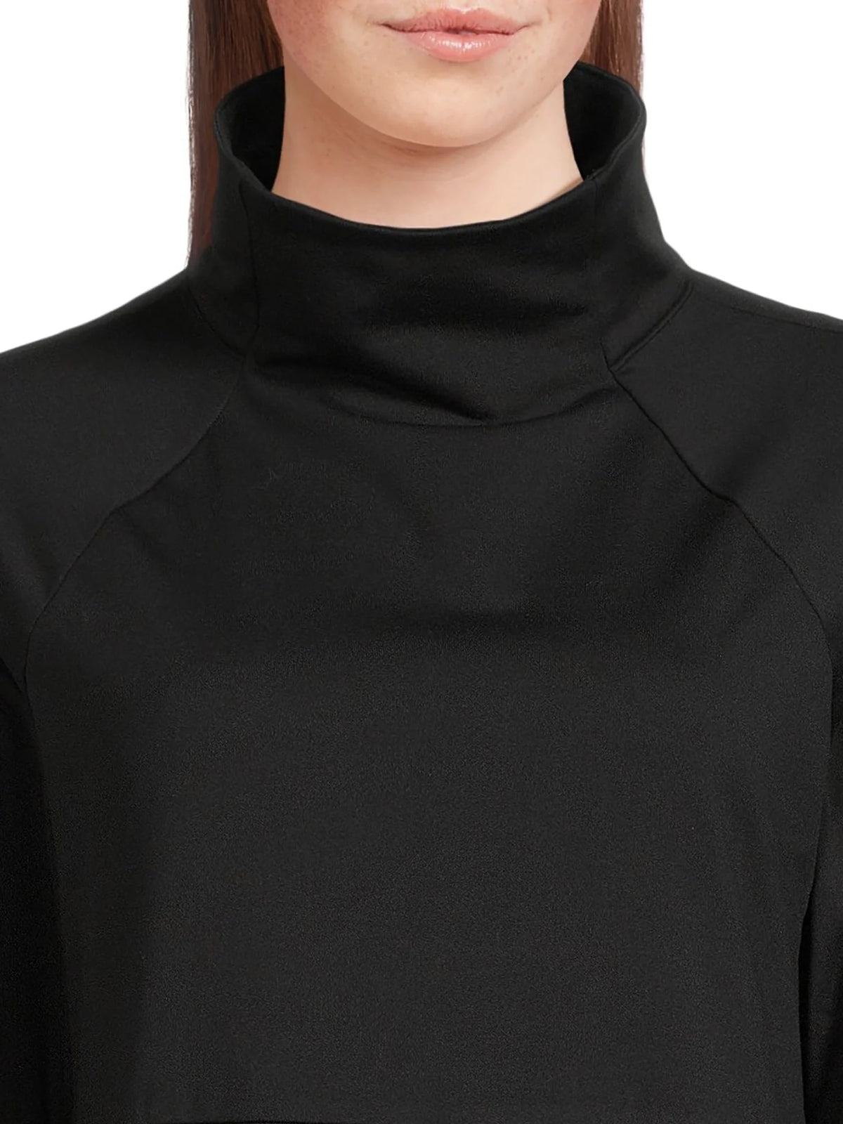 Mock Neck Long Sleeve Pullover Top H588