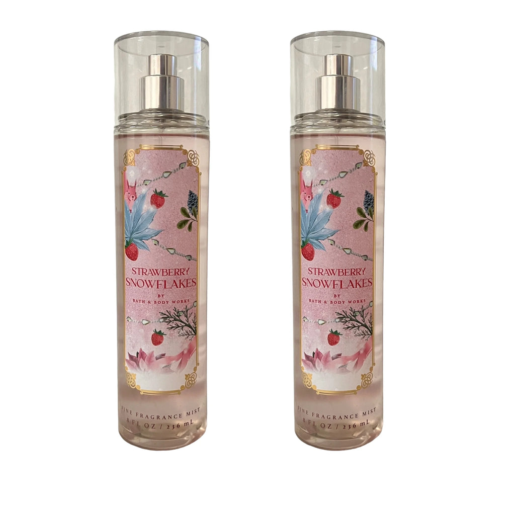 Strawberry Snowflakes Fine Fragrance Mist Set 8 fl oz Q197
