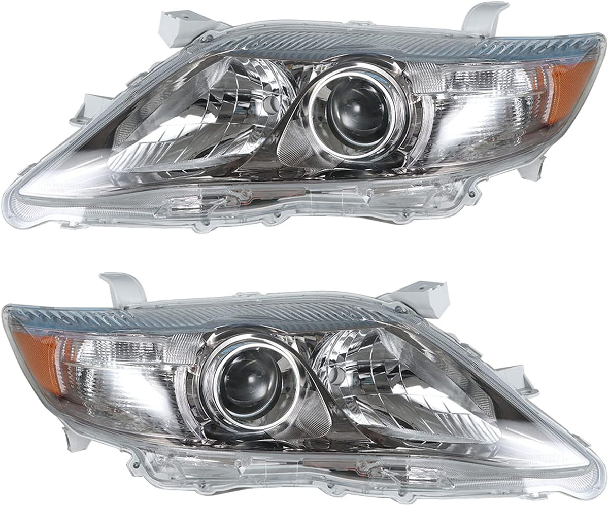 Headlights Pair for 2010 2011 Toyota Camry SE F5810