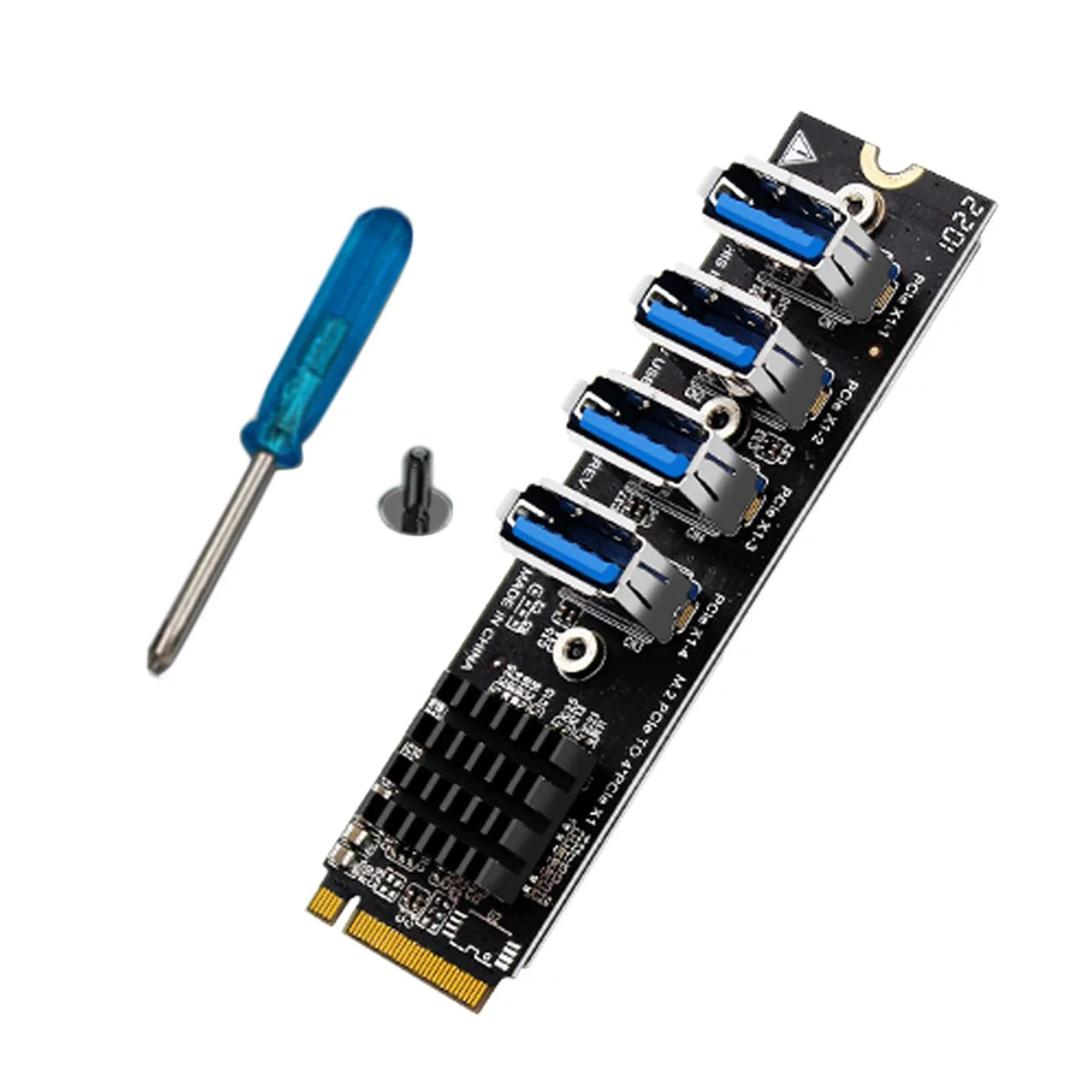 M.2 to 4x Electronic Parts Hardware T14022