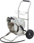 Stainless Steel Hose Reel Cart with Crank, 150-Feet 5/8 Hose Capacity G9537