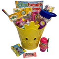 Sesame Street Easter Basket with Collectible Toy Tumbler Led Night Light Coloring Book Bubbles Candies X49045
