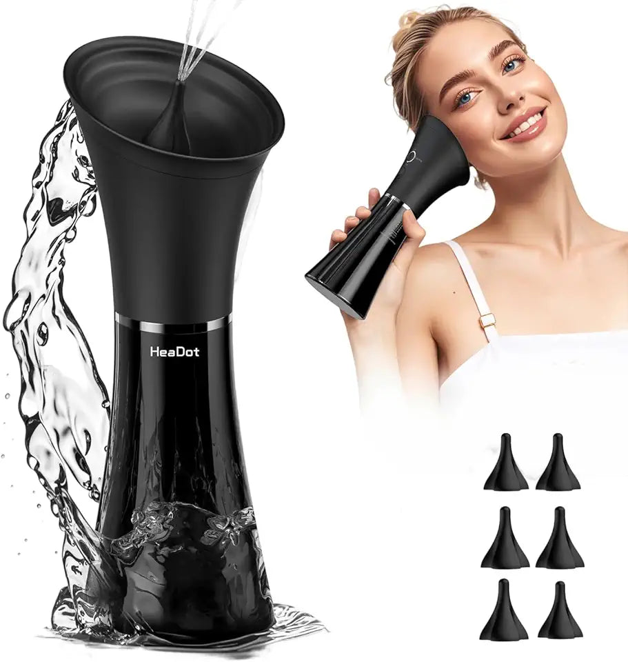 Water Powered Electric Ear Wax Cleaner with 4 Pressure Modes S746