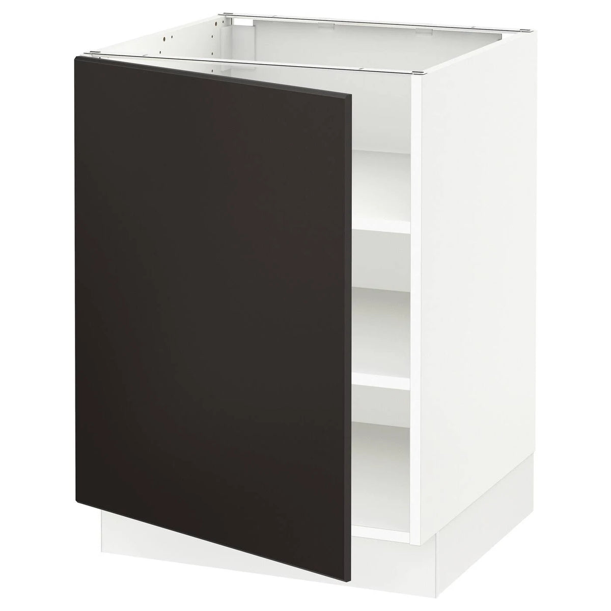 White Base Cabinet with Shelves F900940