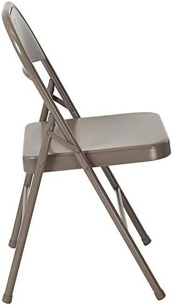 10 Pack Gray Metal Folding Chair W828