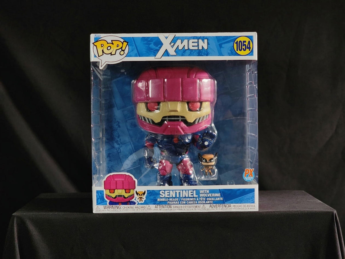 Marvel X-Men Sentinel with Wolverine 10" Funko Pop! Vinyl Figure Q7922