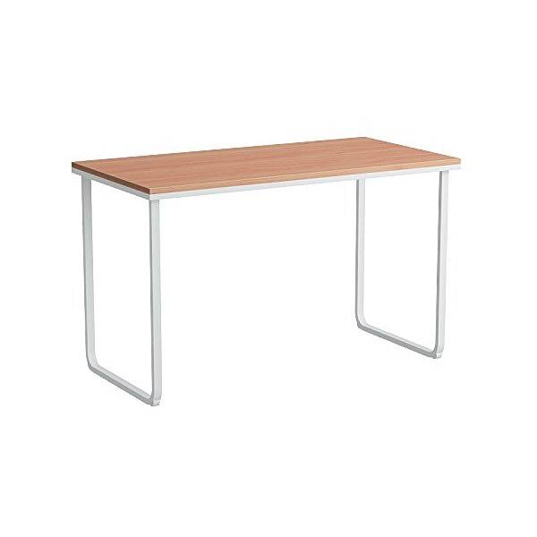 47 1/4 inchw x 24 inchd Beech/White Computer Table Desk C167