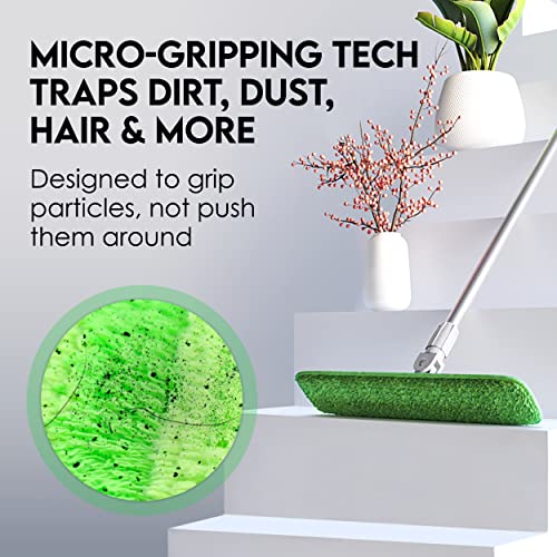 Microfiber Mop Pads 4 Pack Reusable Washable Cloth Mop Head 18 Inch Z88220