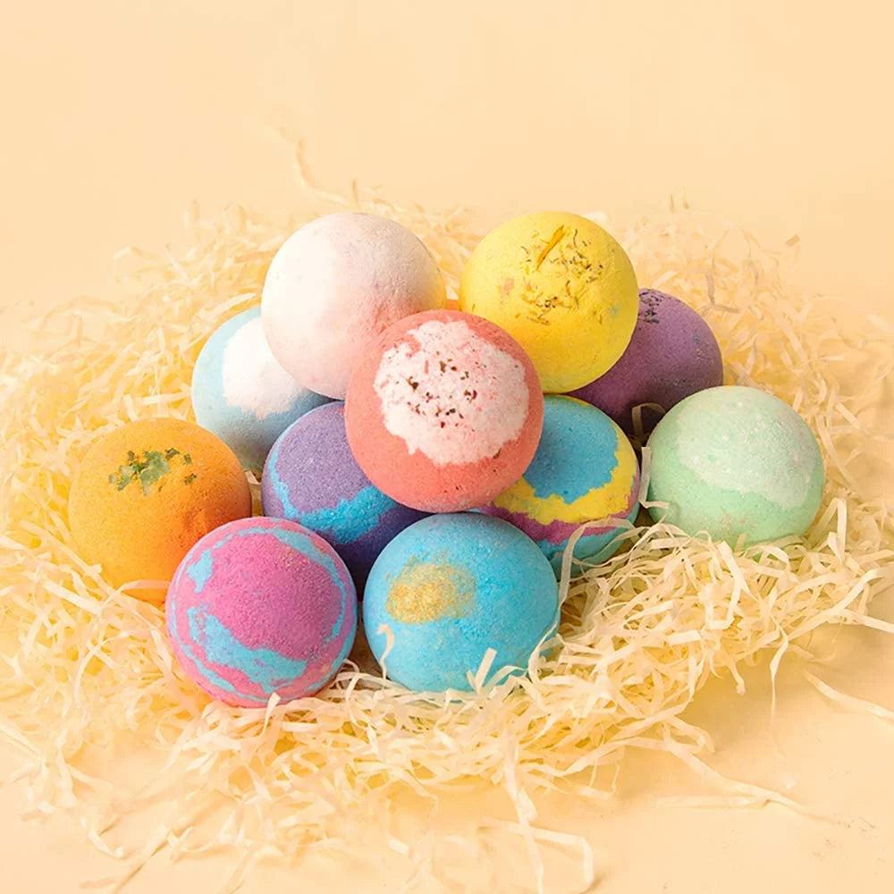 12 PCS Handmade Natural Bath Bombs E507