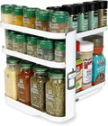 Cabinet Caddy Spice Rack Organizer with 3 Adjustable Shelves Y93253