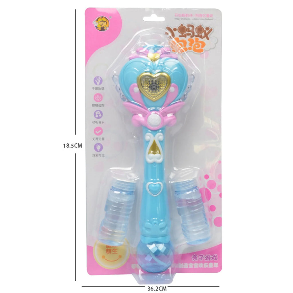 Musical Light-up Bubble Wand Bubble Blower 100ml G312