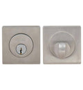 Modern Square Stainless Double Cylinder Deadbolt L256823