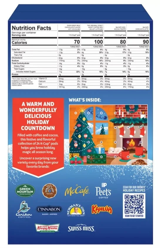 24-ct Coffee Advent Calendar C95947