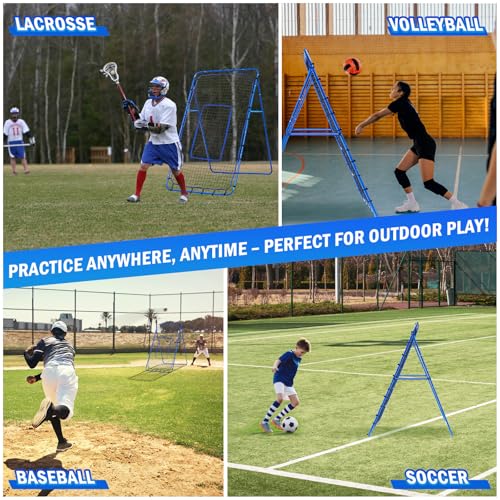Lacrosse Rebound Net with Target Strike Zone I46561
