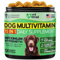 Chicken Flavor Chewable Dog Multivitamin 120 Soft Chews Y776