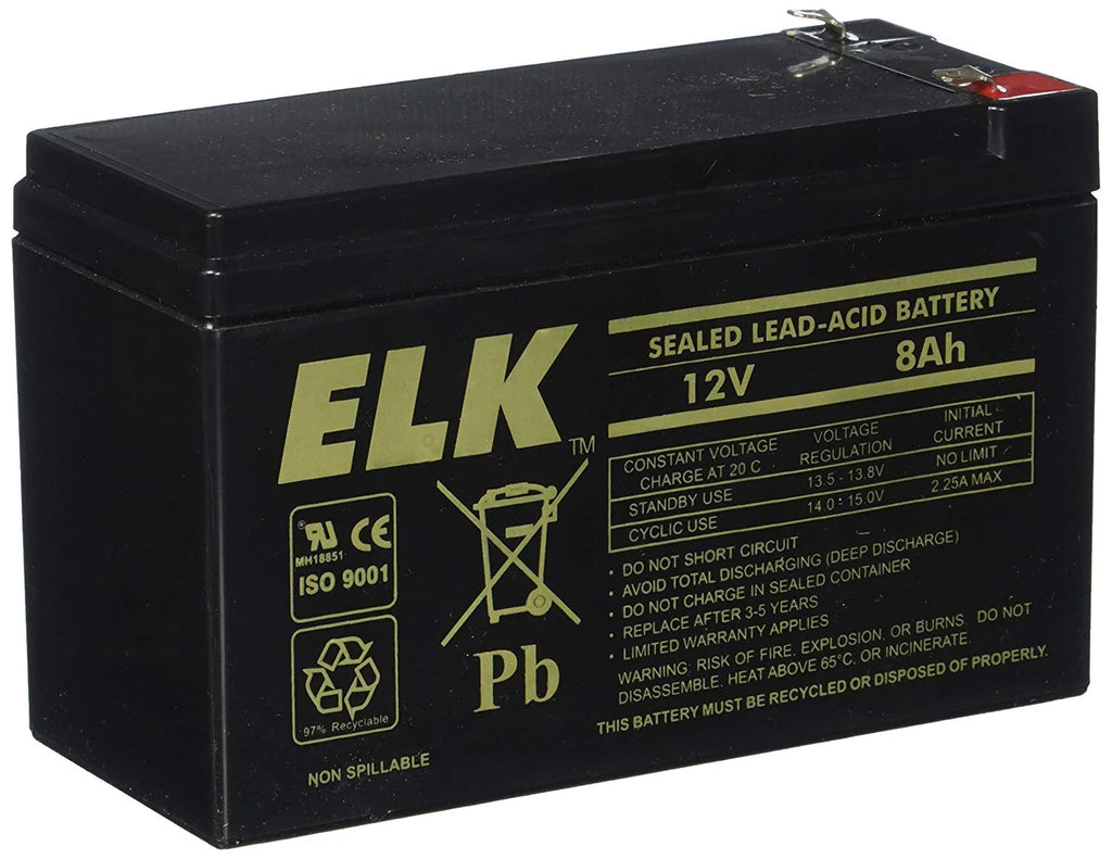 12 V 8Ah Sealed Lead Acid Battery D4357