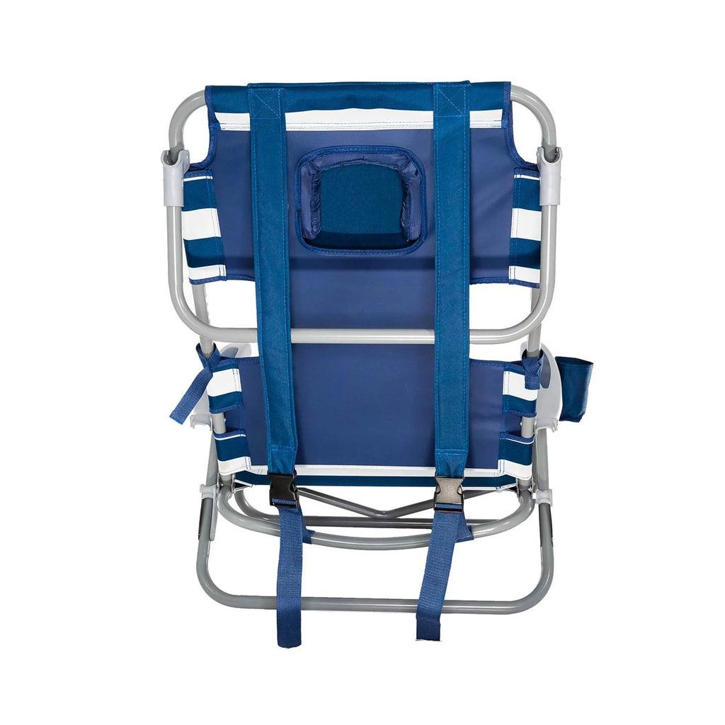 Stripped Blue Beach Chair V814604