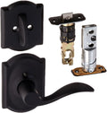 Matte Black Interior Lever Set Pack of 2 S757