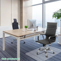 Rectangle PVC Chair Floor Mat 36" x 48" Studded Back S877168