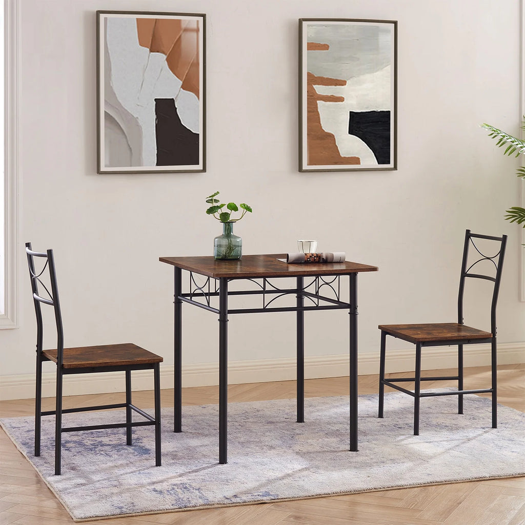 Dining Room Set for 2 with Chairs Z444