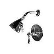 Flat Black Balanced Pressure Shower Trim Set O8563