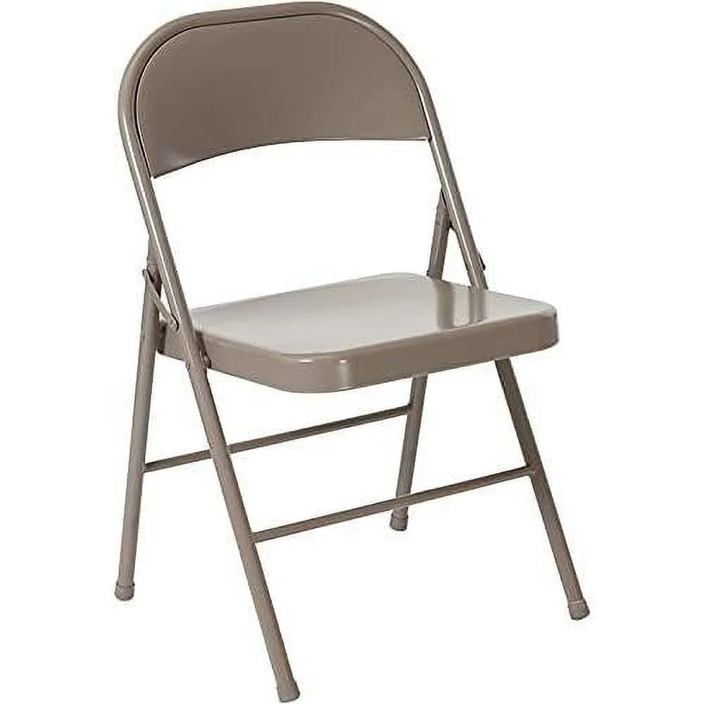 10 Pack Gray Metal Folding Chair W828