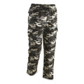 Gray Camo Cargo Sweatpants N870212