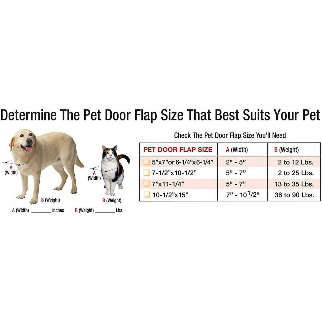 Aluminum Sash Pet Door Z724384
