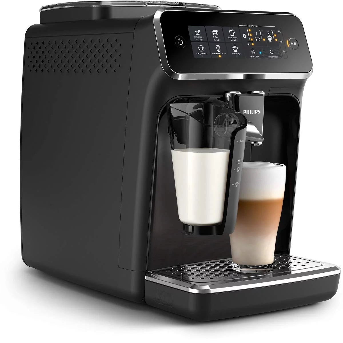 Fully Automatic Espresso Machine with LatteGo, Black B3141