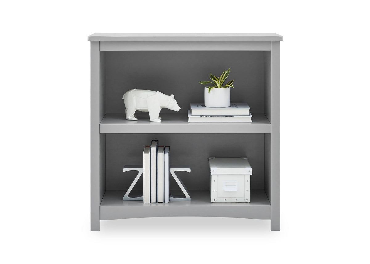 Bianca White 2-Shelf Bookcase L298838