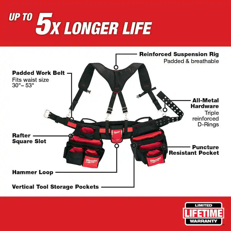 Work Belt with Suspension Rig N32690