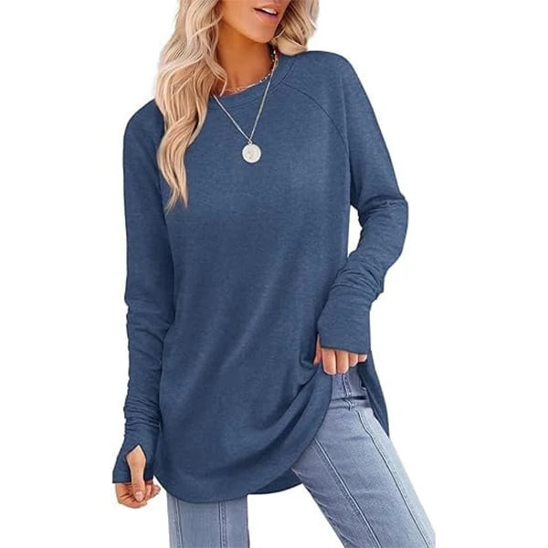 Women's Long Sleeve Round Neck W737