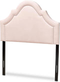 Light Velvet Upholstered Headboard N184884