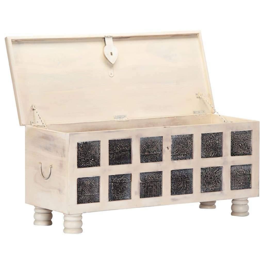Solid Acacia Wood Storage Box K663