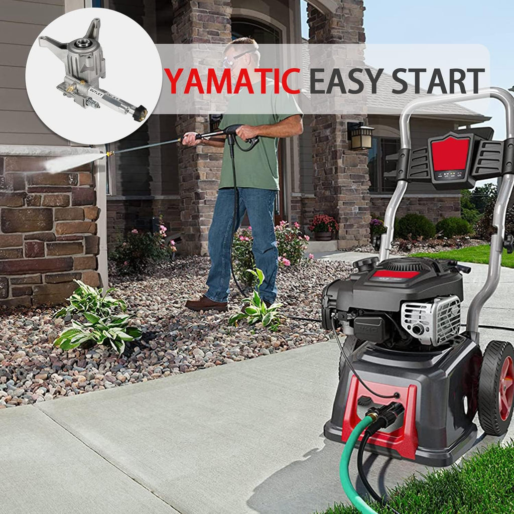 7/8 Shaft Vertical Pressure Washer Pump, 2600-3000 PSI @2.5 GPM O188790