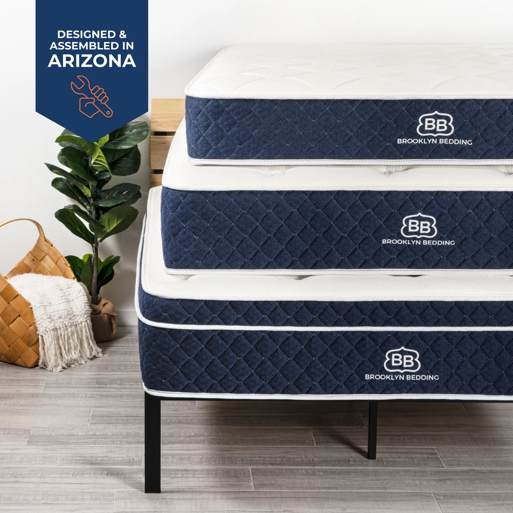 14" Plush Hybrid Queen Mattress with Cooling Cover L1137