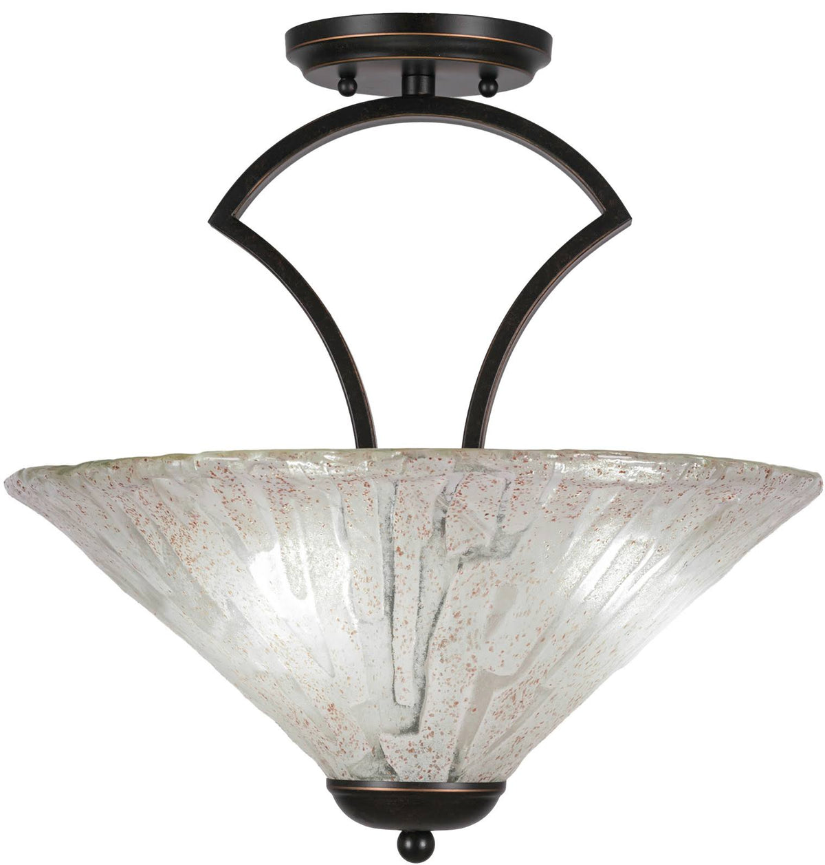 Three Light Semi-Flush Mount R102