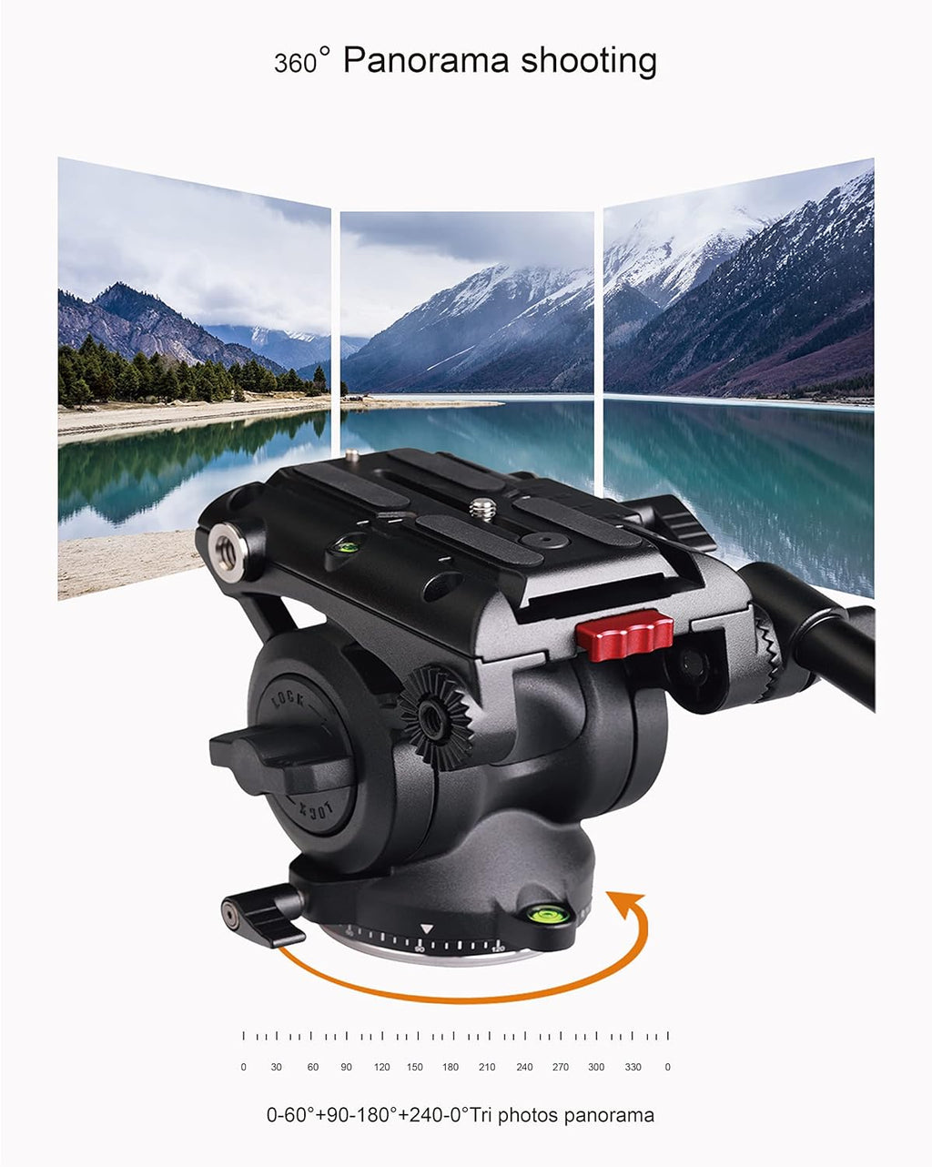 72 Inch Heavy Duty Tripod with Fluid Head R206696