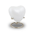 Extra Small White Cremation Urn U1159