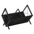 Black 1 Tier Vinyl Record Storage Rack P829